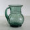 Thumbnail: A Deco Period Hand Blown Green Glass Water Jug, c.1930