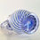 Thumbnail: A Blue and White Striped Glass Jug, c.1900