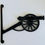 Thumbnail: A Pair of Cast Iron Cannon Wall Brackets, c.1950