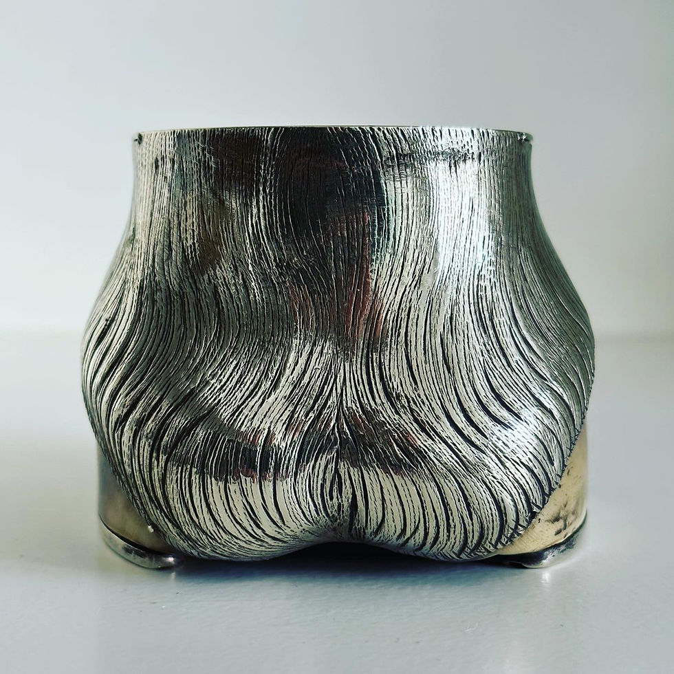 Thumbnail: A Victorian Horse Hoof Lidded Box