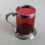 Thumbnail: A Victorian Cranberry Glass and Silver Plated Tankard, c.1900