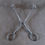Thumbnail: A Pair of Deco Claw Ice Tongs, c.1920