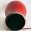 Thumbnail: A Tall Republic Period Mottled Orange Glazed Porcelain Vase Lamp, c.1930