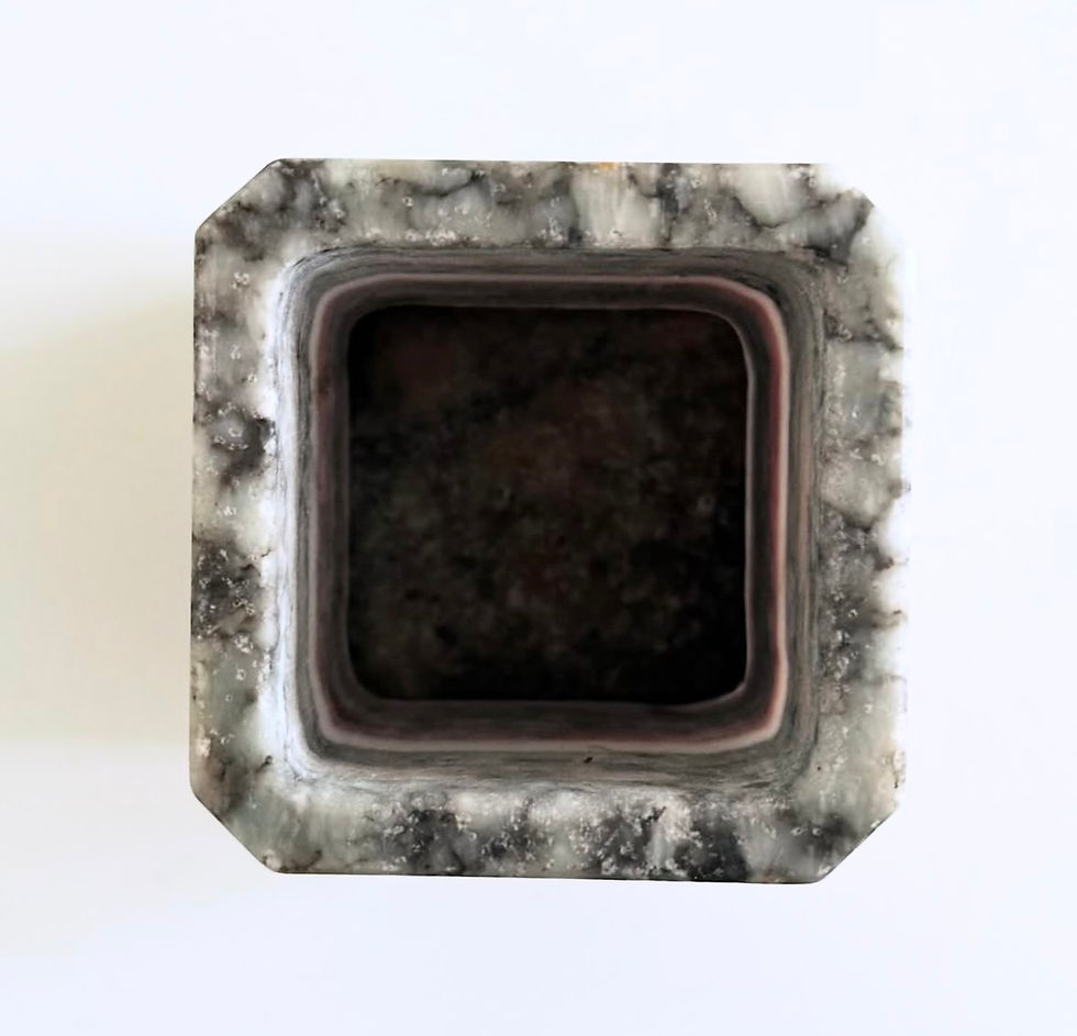 Thumbnail: An Octagonal Specimen Marble Pen Holder, c.1930