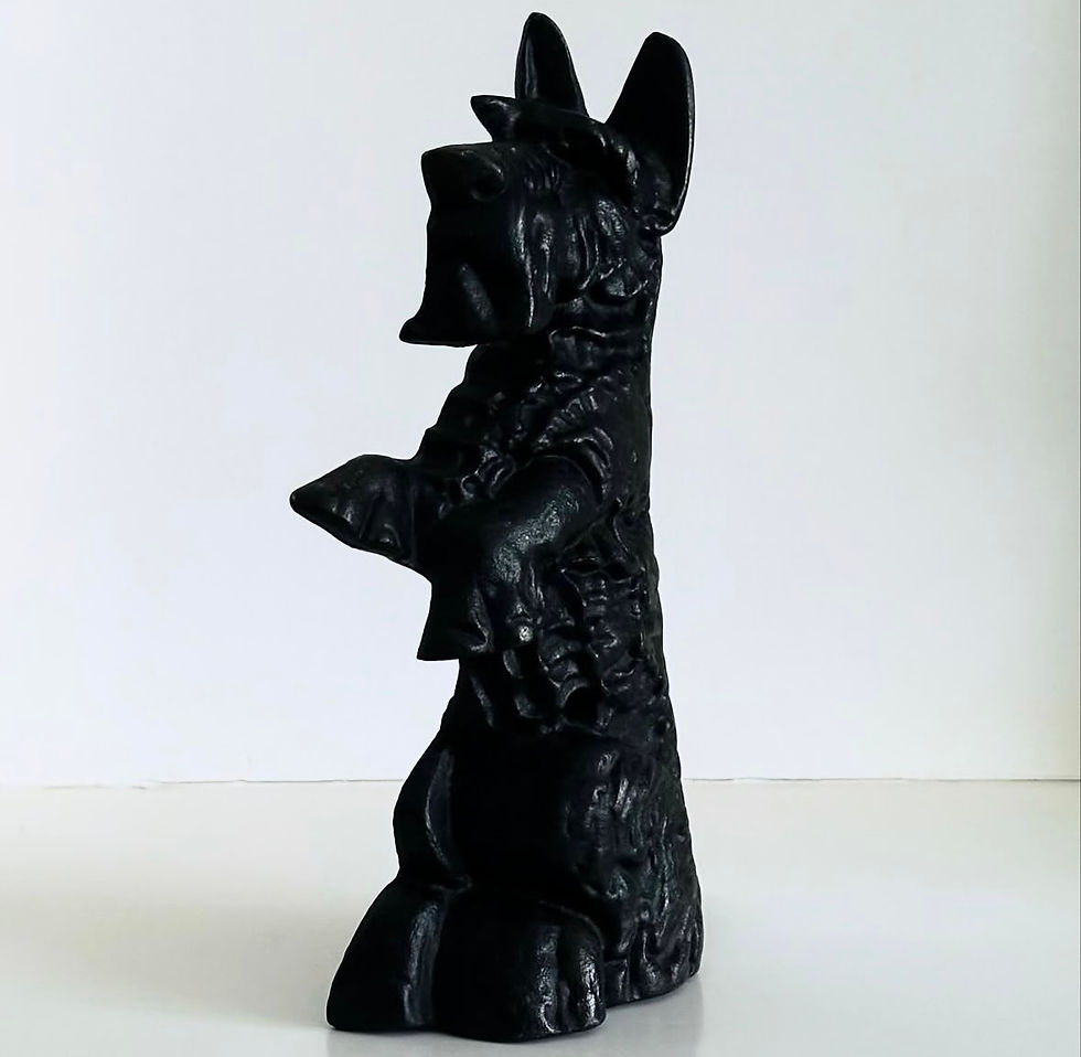 Thumbnail: A Victorian Cast Iron Scottish Terrier or Scottie Dog Doorstop, c.1880