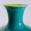 Thumbnail: A Turquoise and Yellow Glazed Vase, c.1890