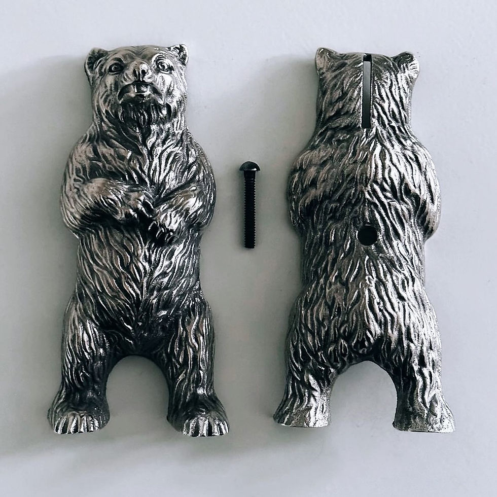 Thumbnail: A Victorian Silver Plated Bear Money Box, c.1880