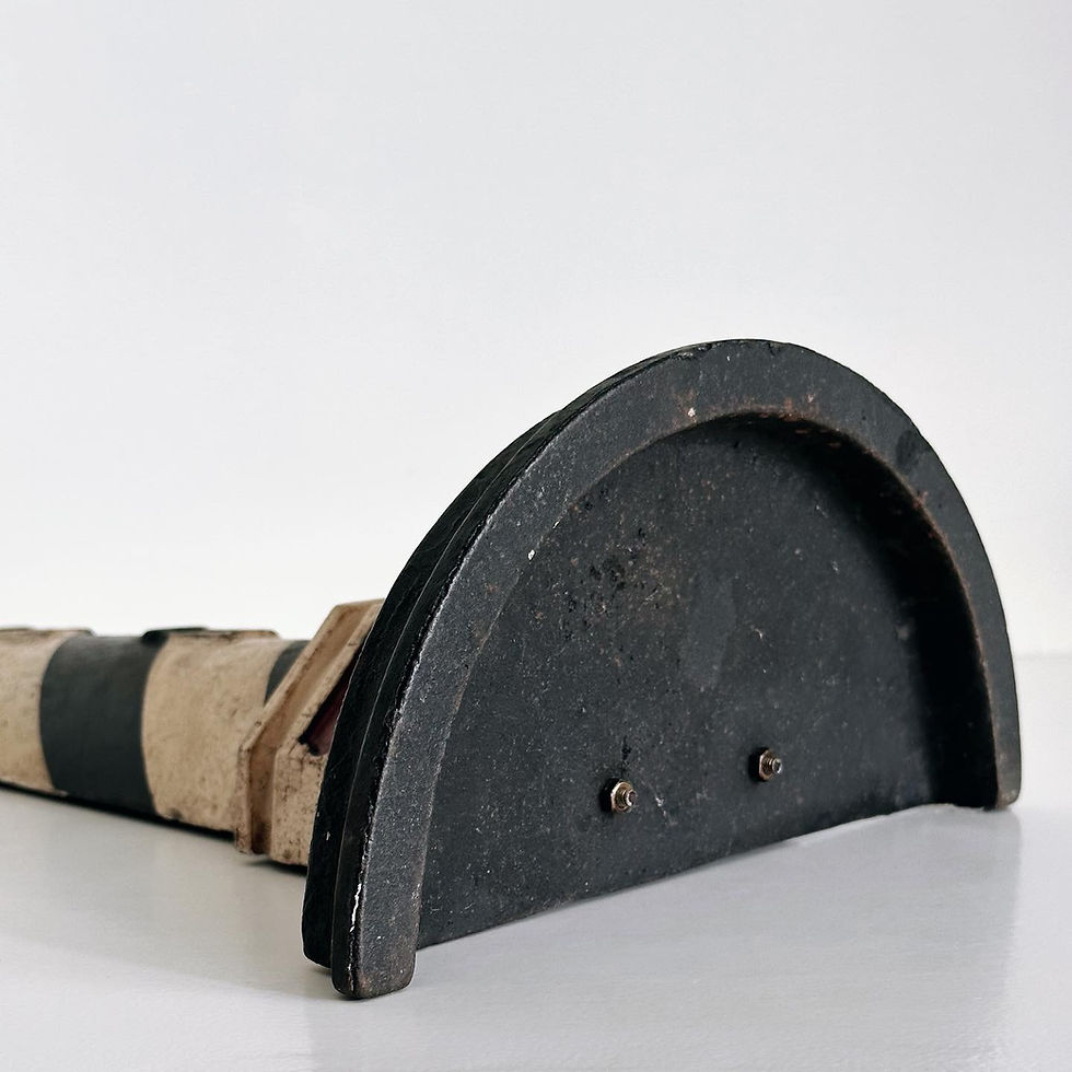 Thumbnail: A Painted Cast Iron Lighthouse Doorstop, c.1960