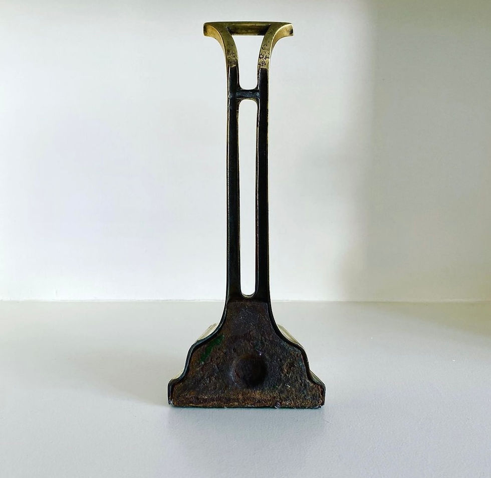 Thumbnail: A 19th Century Brass Doorstop by William Tonks & Sons
