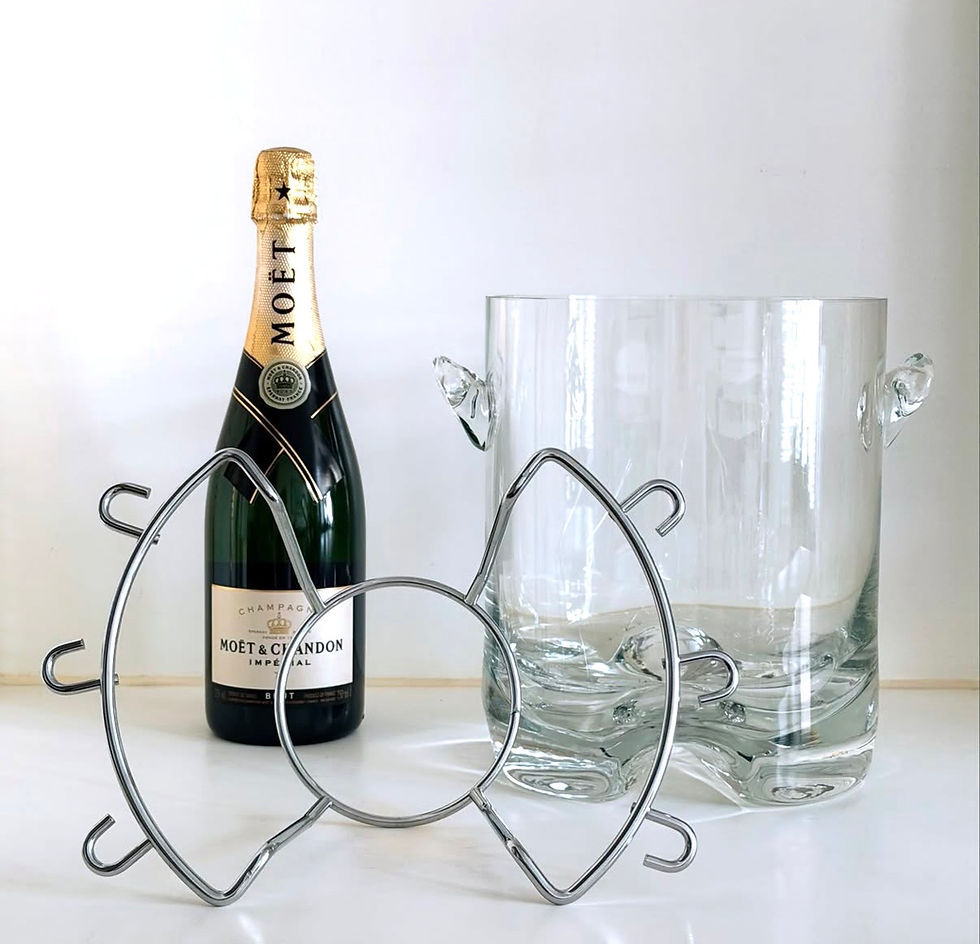 Thumbnail: A Large Glass Champagne Bucket, c.1960