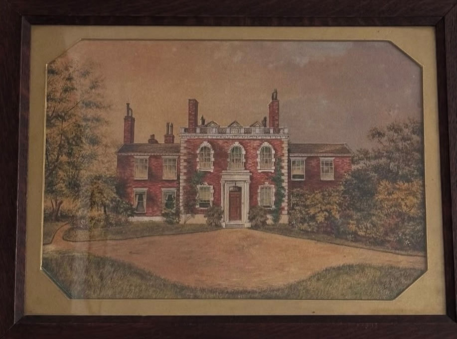 Thumbnail: A Mid 19th Century Country House Watercolour Portrait by L.Wilson, c.1864