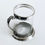 Thumbnail: A Glass and Silver Plated Half Pint Tankard, c.1900