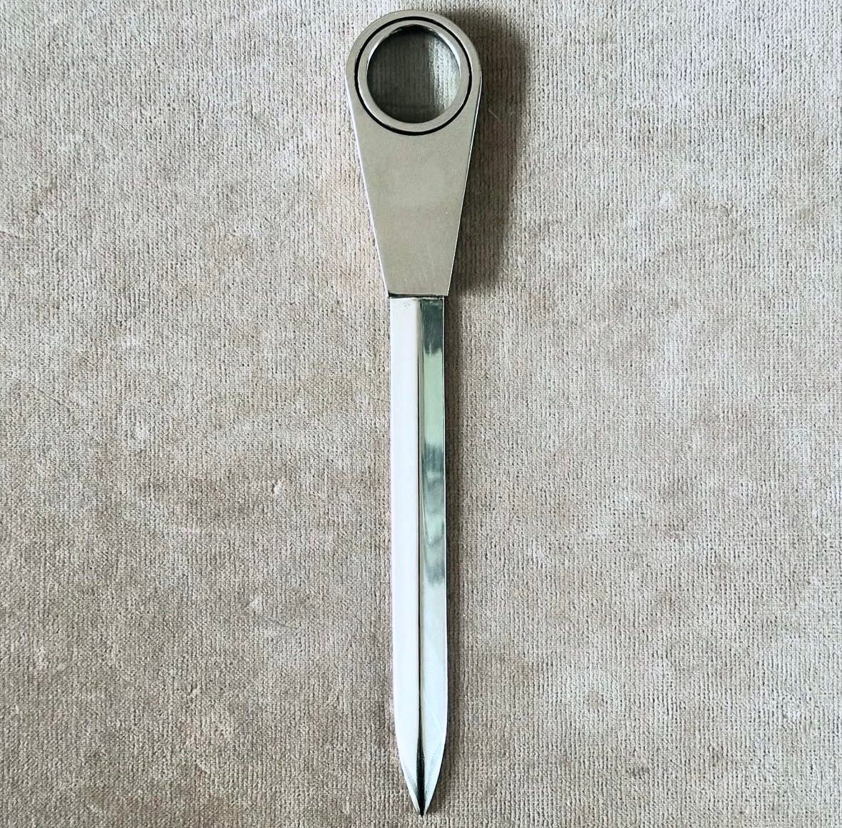 A Deco Letter Opener and Magnifying Glass, c.1930