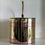 Thumbnail: A Riveted Brass and Copper Log Bucket, c.1900