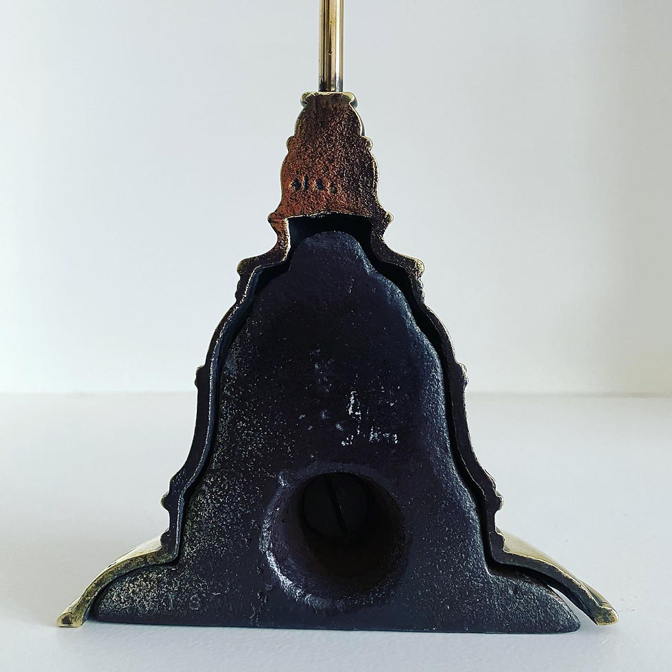 Thumbnail: A Late 19th Century Brass Doorstop