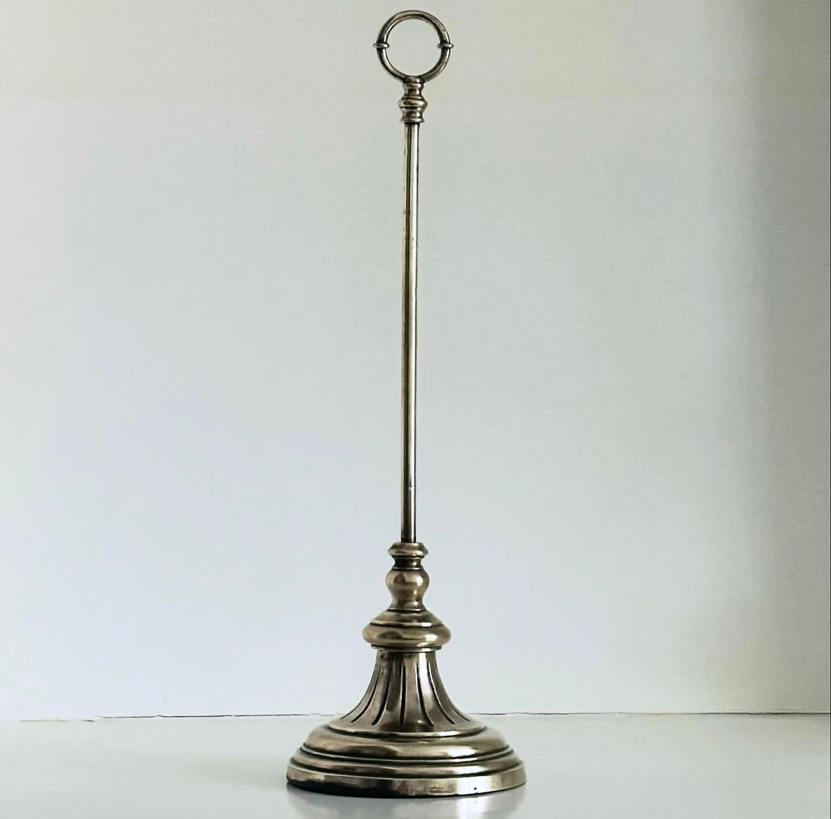 A Victorian Brass Dome-Shaped Doorstop, c.1880