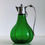 Thumbnail: An Art Nouveau Green Glass Claret Jug, c.1900