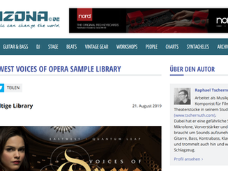 Amazona.de tests EastWest's powerful Voices of Opera