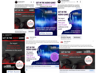 A Digital Campaign for GameSoundCon