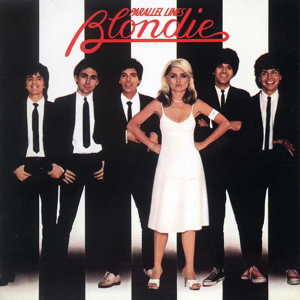 "Parallel Lines" album cover by "Blondie"