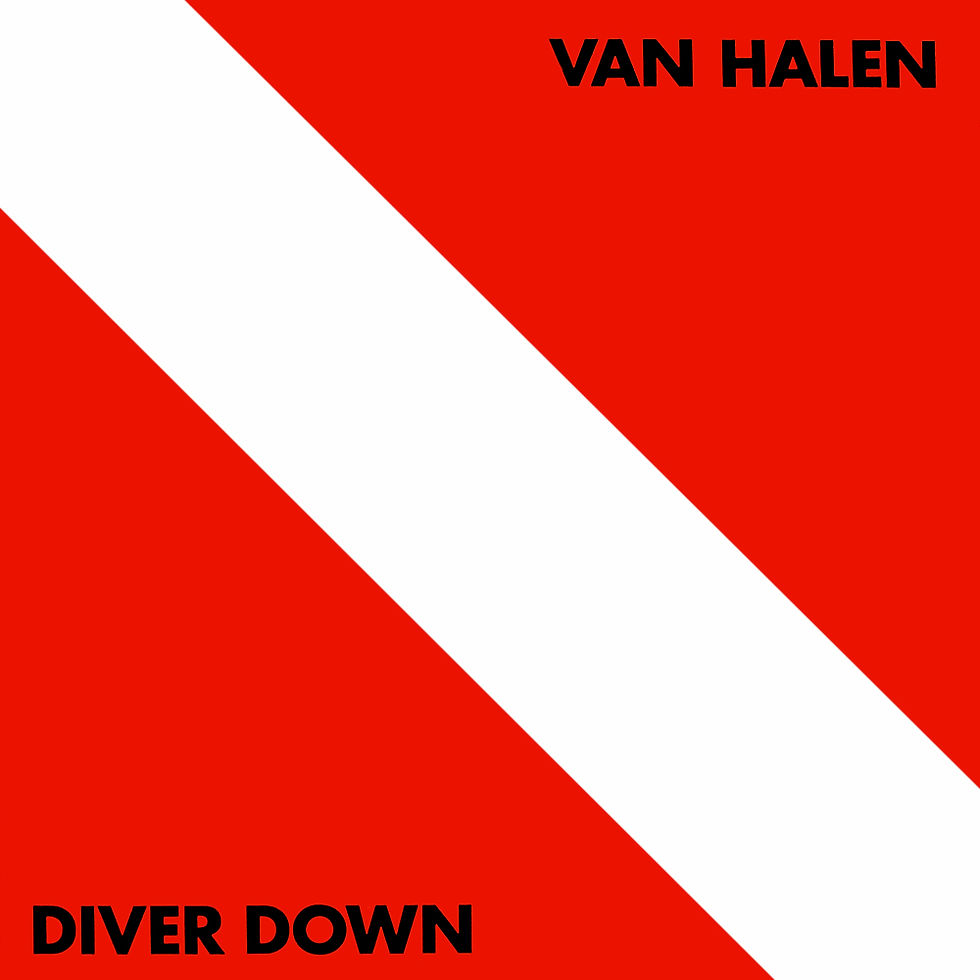 עטיפת האלבום "Diver Down" של להקת "Van Halen" משנת 1982
