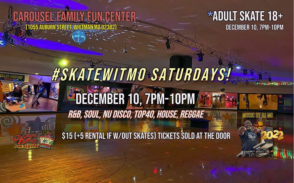 Adult Skate Night 18+ w/DJ Mo