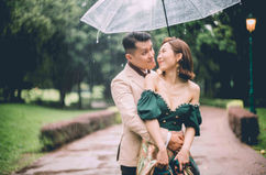 雨天 婚紗攝影