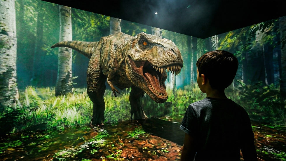 DinosXperience – sala inmersiva interactiva 2