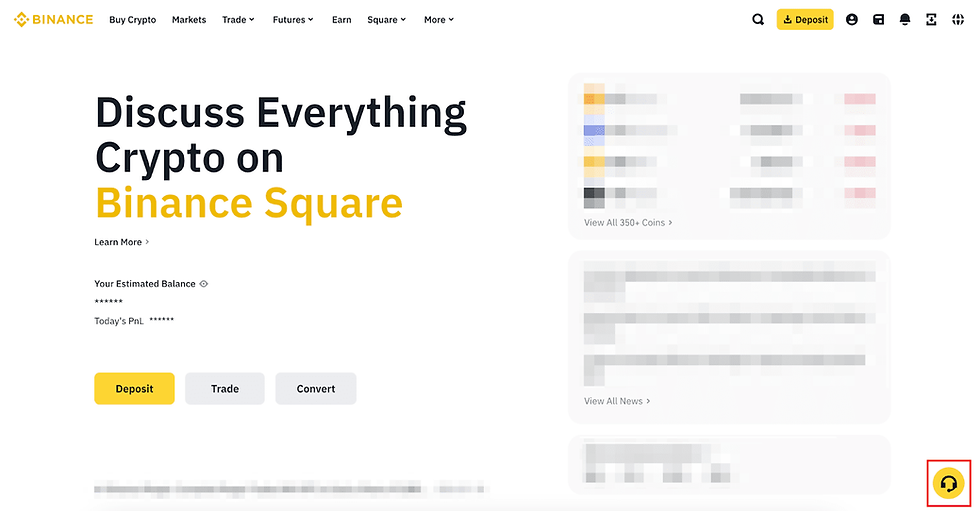 How to Contact Binance Customer Service