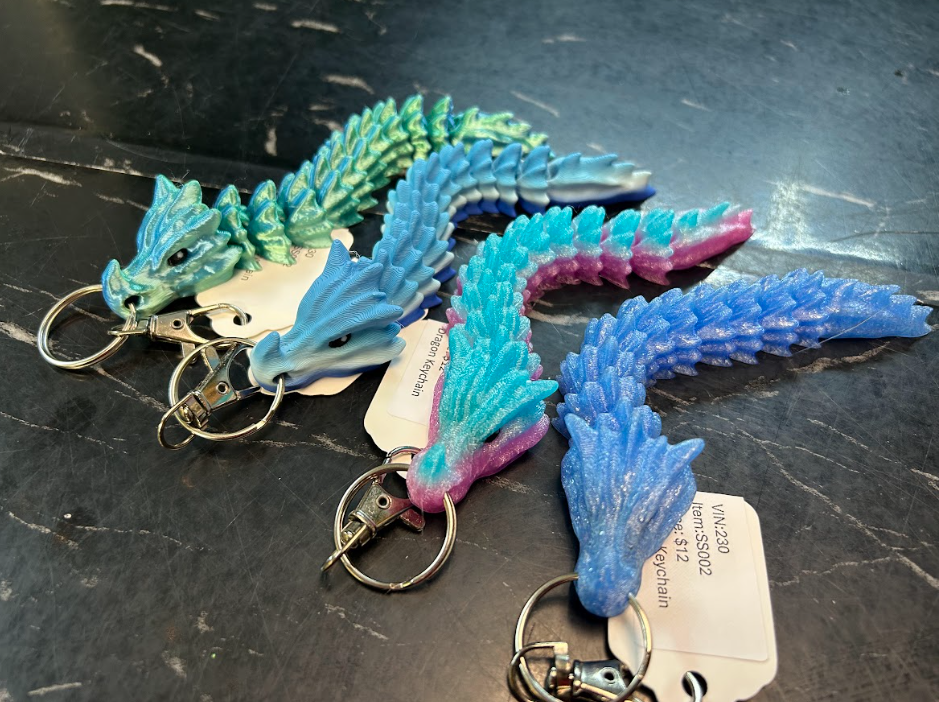 3D Printed Keychains