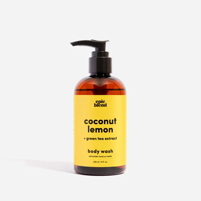 Coconut Lemon Body Wash - Clean Ingredients