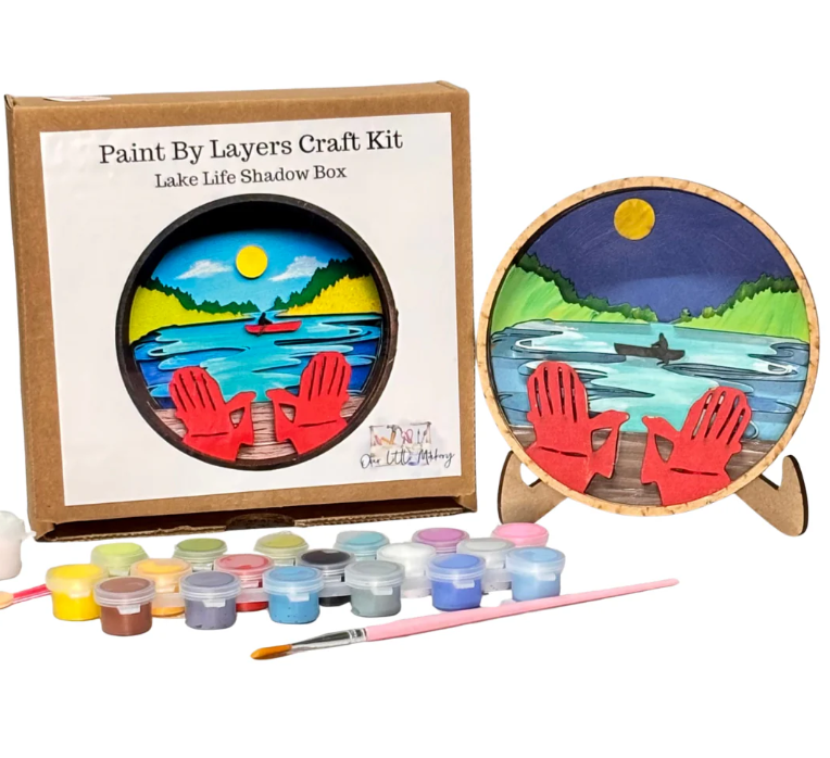 Thumbnail: Paint by Layers Shadow Box Kit