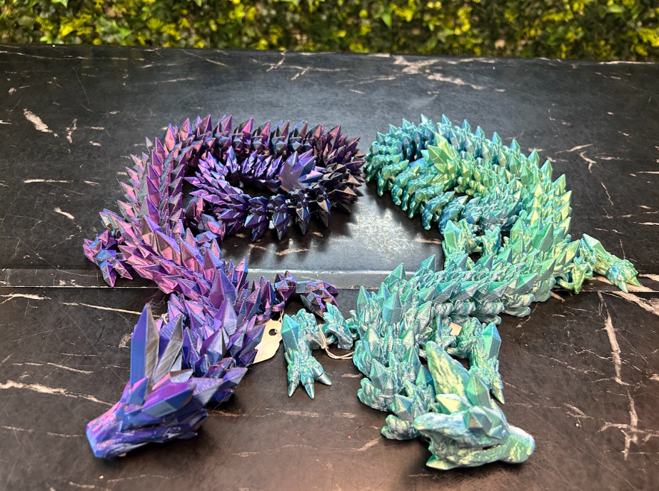 Thumbnail: Articulating 2ft 3D Dragons