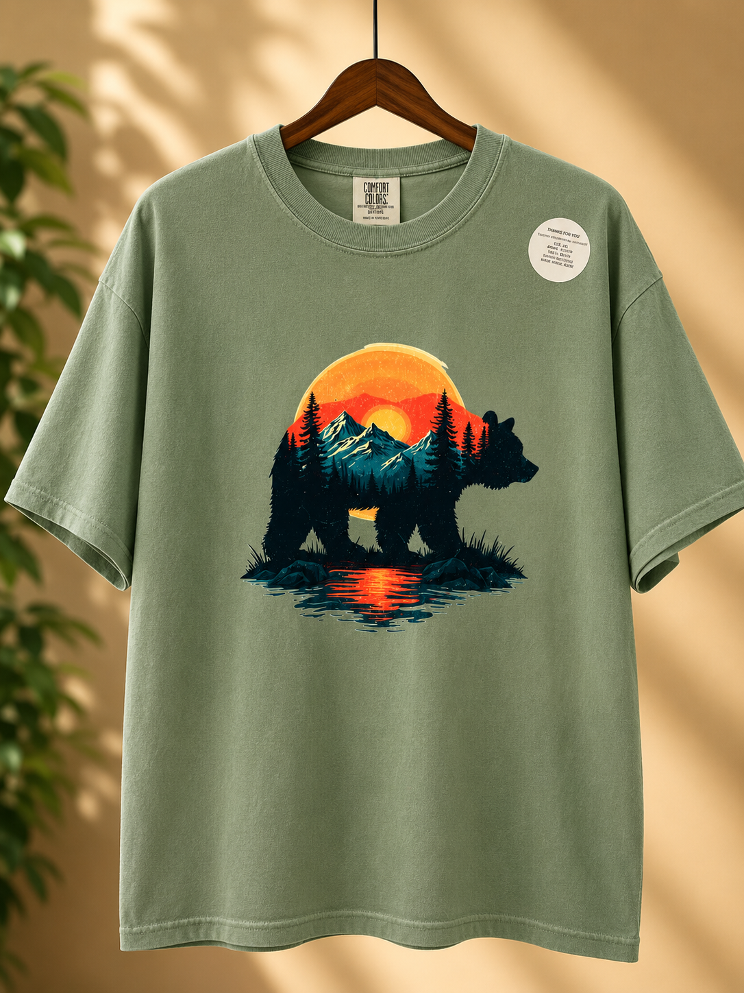 Northern Solitude Bear Tee