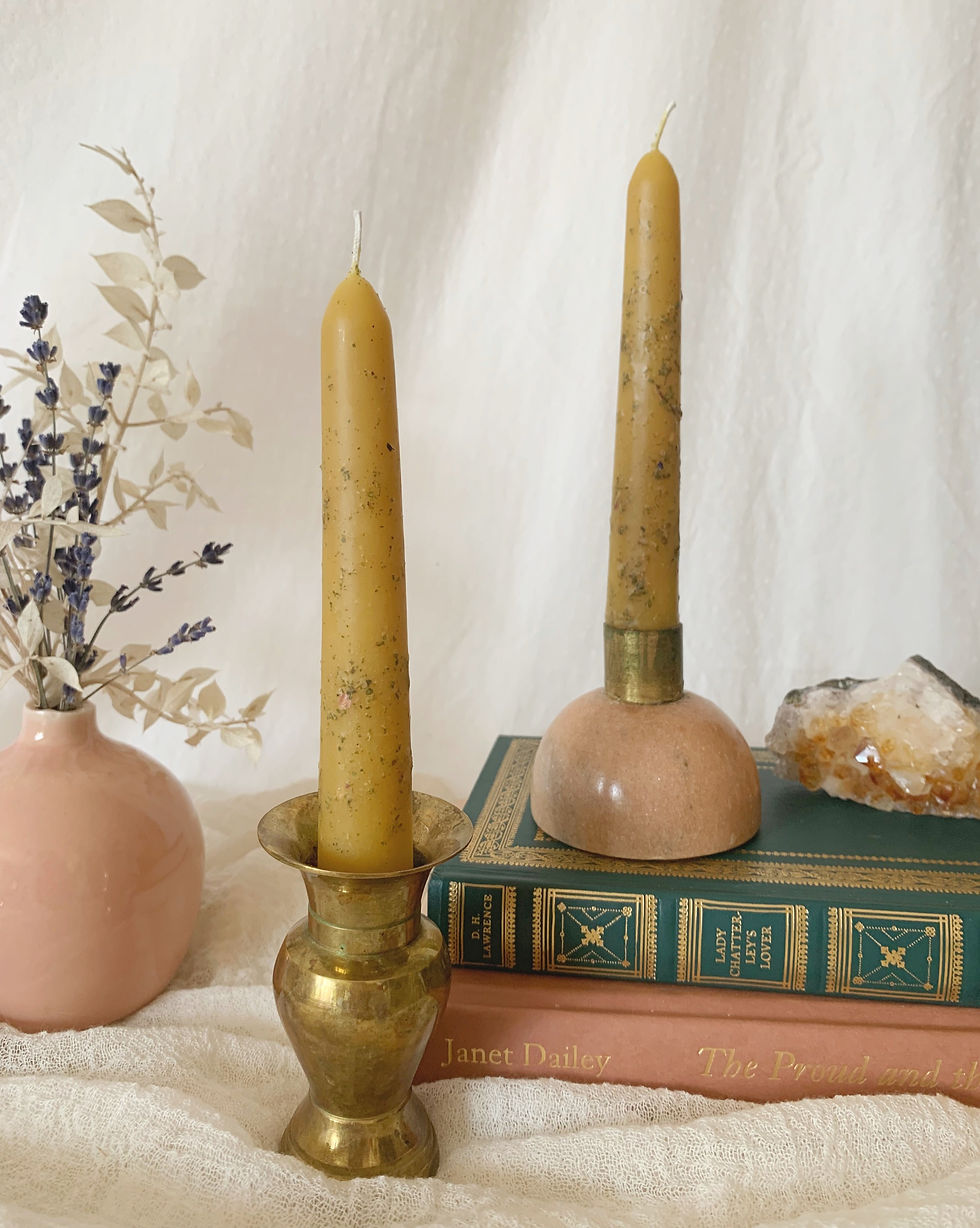 Thumbnail: Libra Beeswax Ritual Candles