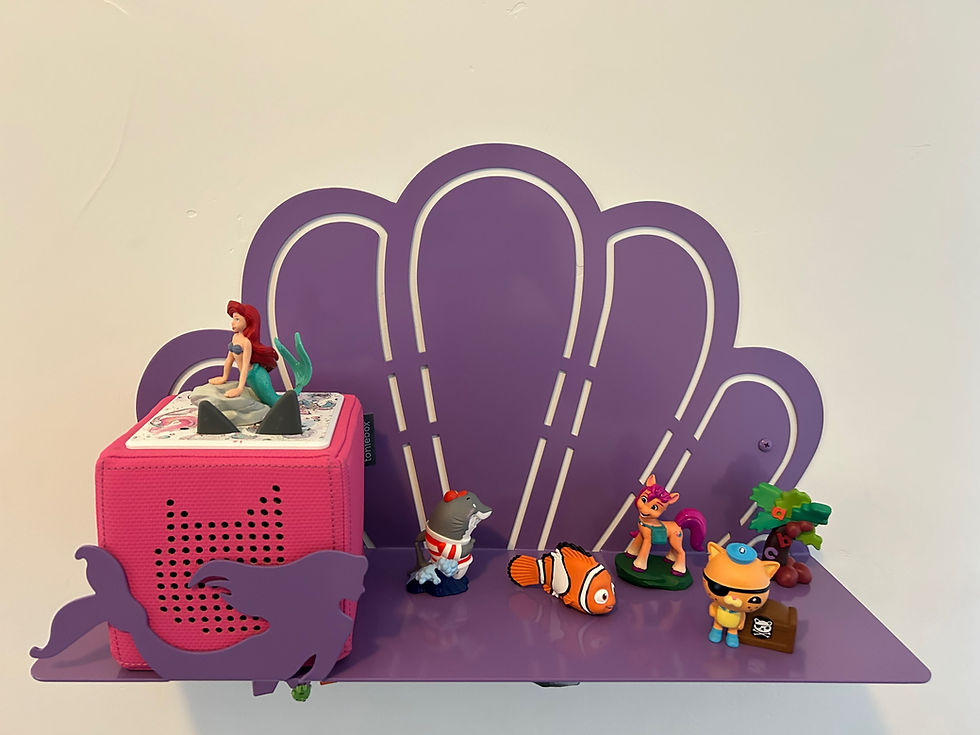 Thumbnail: Mermaid Shelvie Shelf Purple