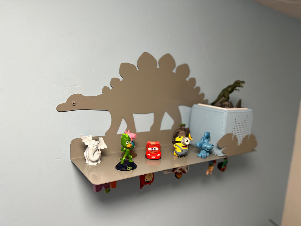 Thumbnail: Dinosaur  Shelvie Shelf -Grey
