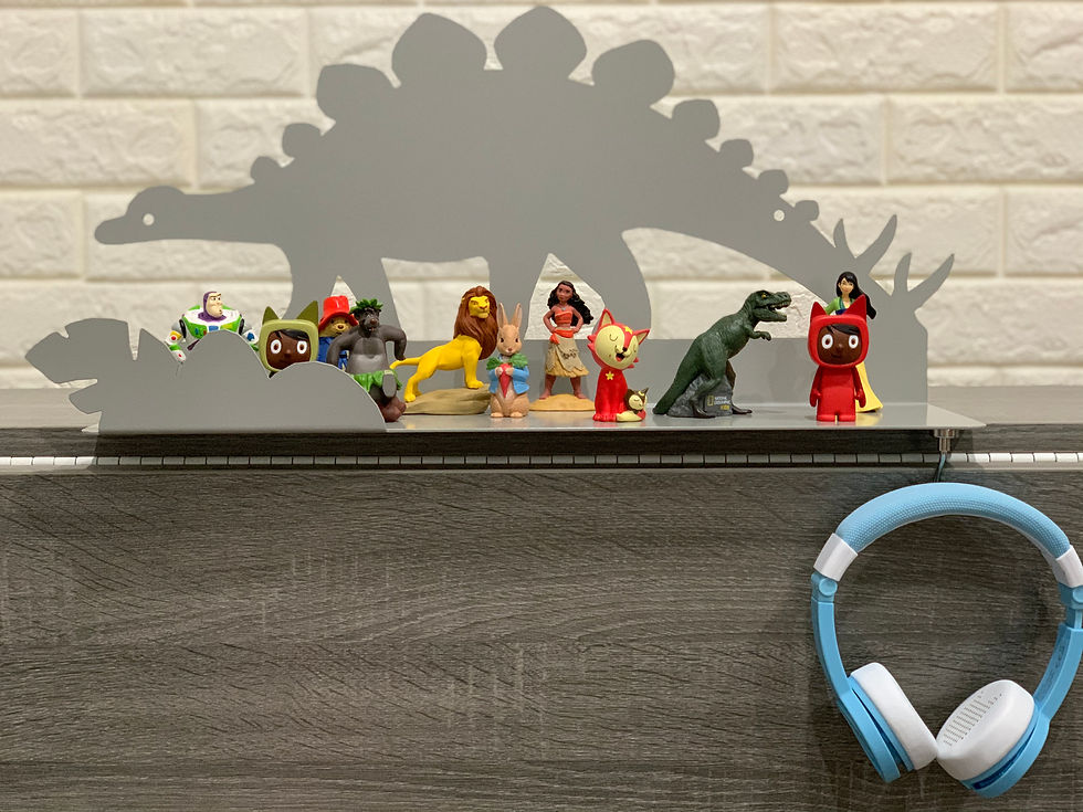 Thumbnail: Dinosaur  Shelvie Shelf -Grey