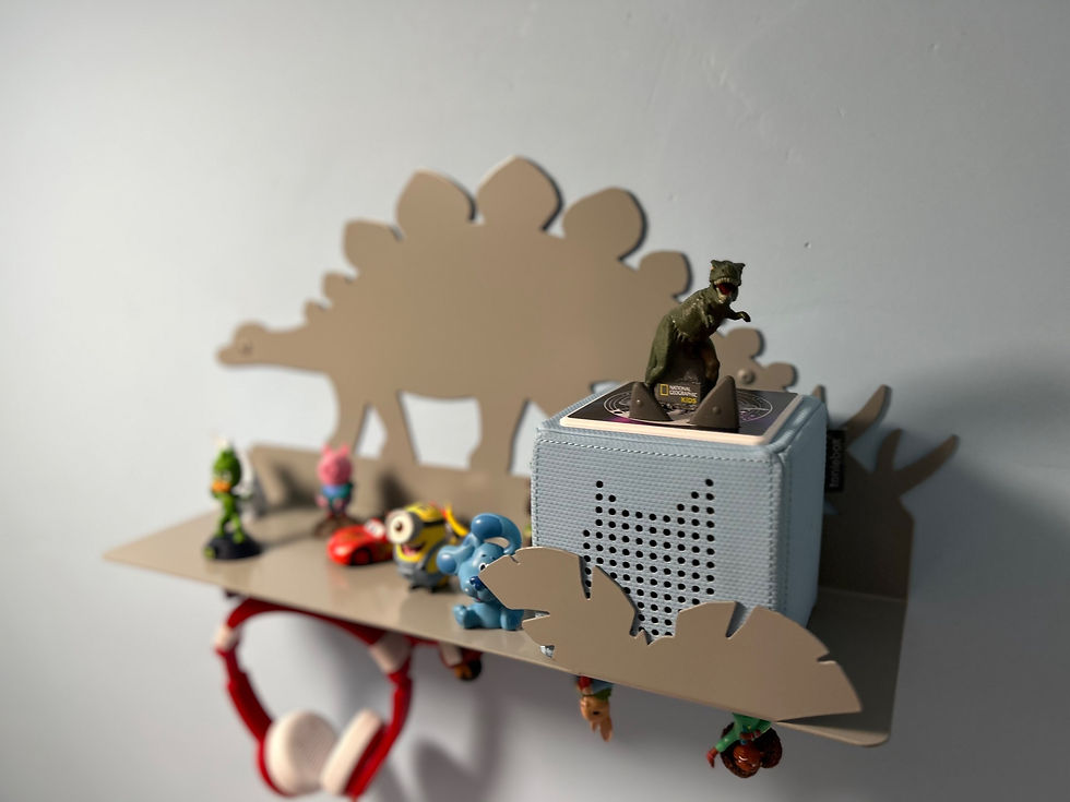 Thumbnail: Dinosaur  Shelvie Shelf -Grey