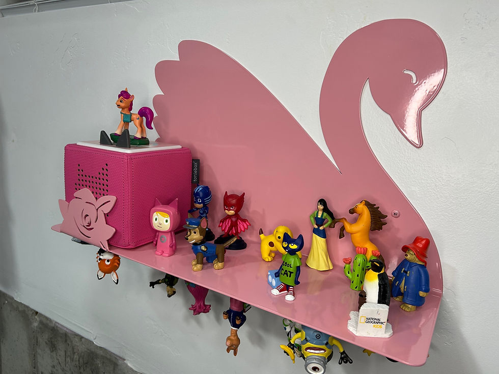 Thumbnail: Pink Swan Shelvie 