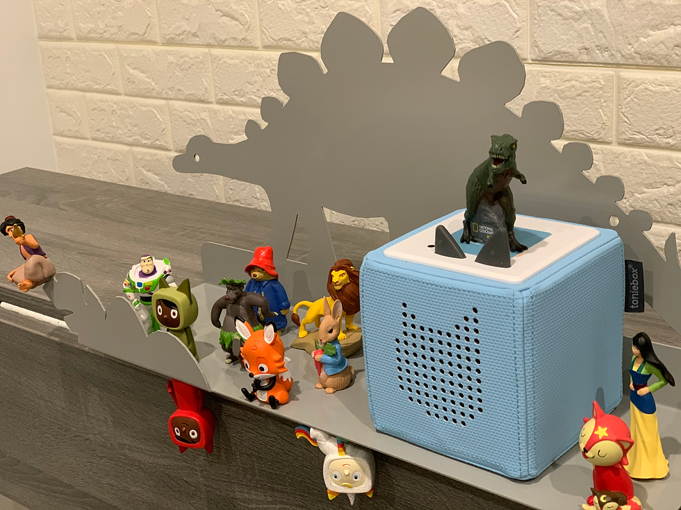Thumbnail: Dinosaur  Shelvie Shelf -Grey