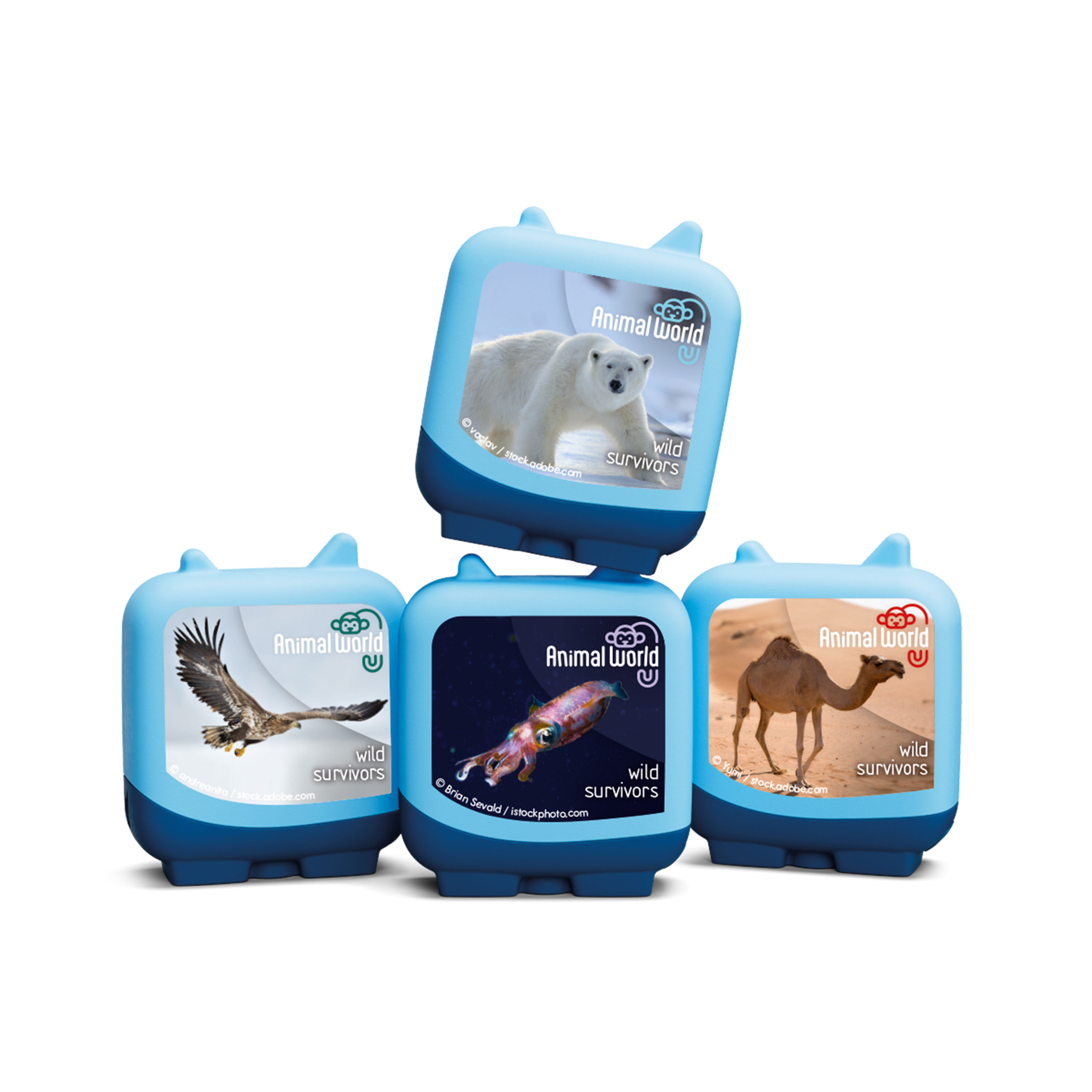 Clever Tonies Set: Animal World: Wild Survivors