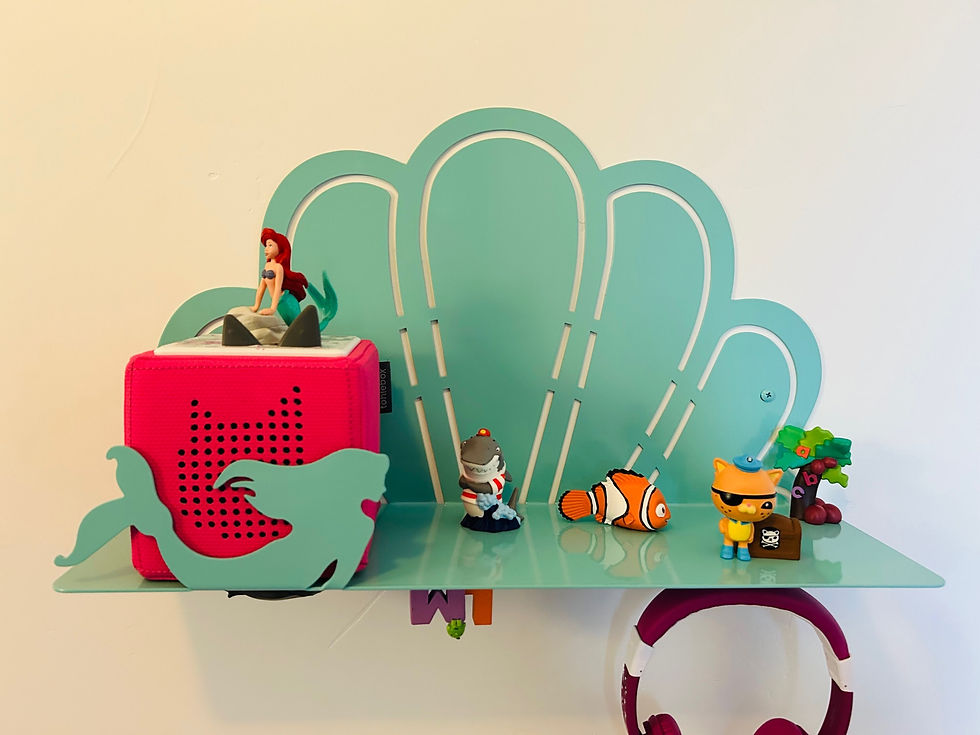 Thumbnail: Mermaid Shelvie Shelf Turquoise 