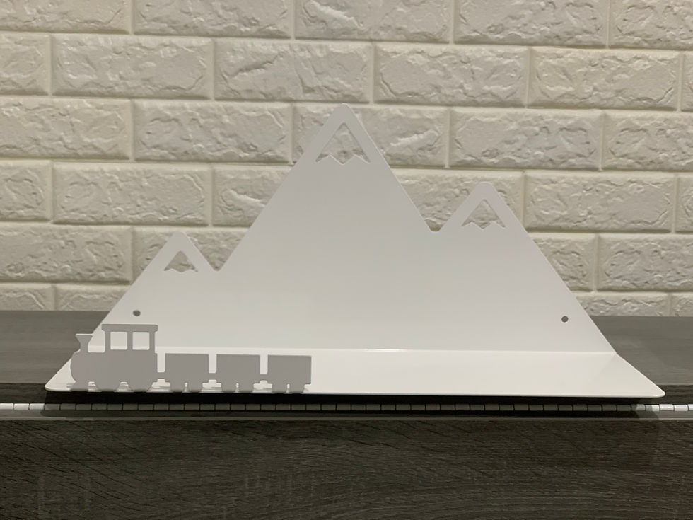 Thumbnail: Train Shelvie Shelf-White