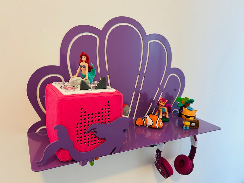 Thumbnail: Mermaid Shelvie Shelf Purple