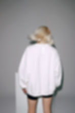 Thumbnail: Basic ● off white oversize sweatshirt