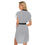 Thumbnail: Women's Stand-up Collar Dress With Belt