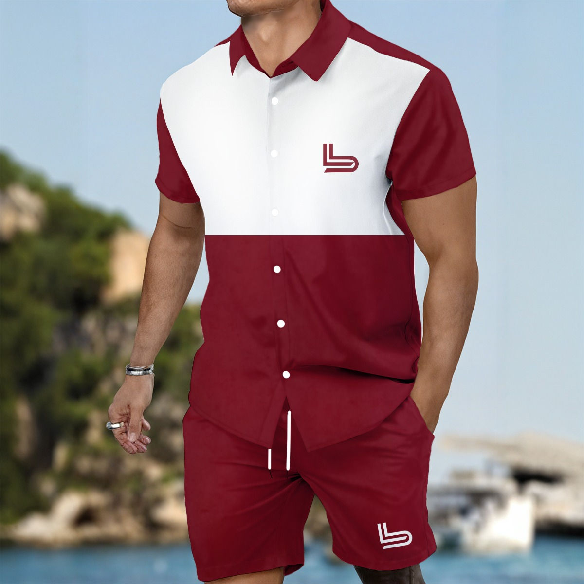 Men's Summer Shirt Set Like A Boss