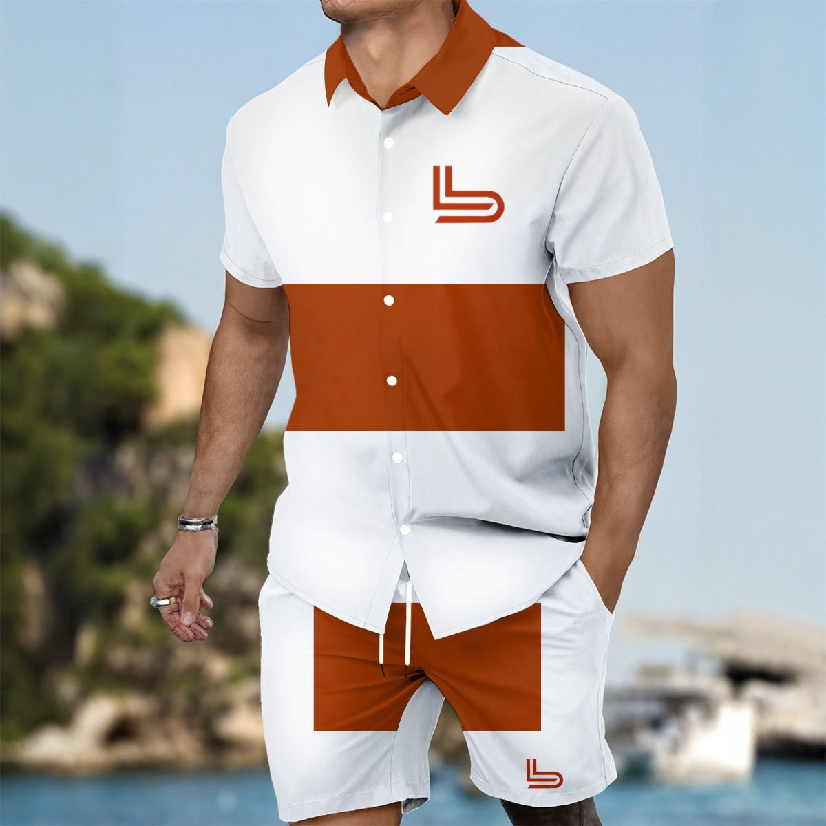  Men's Summer Shirt Set