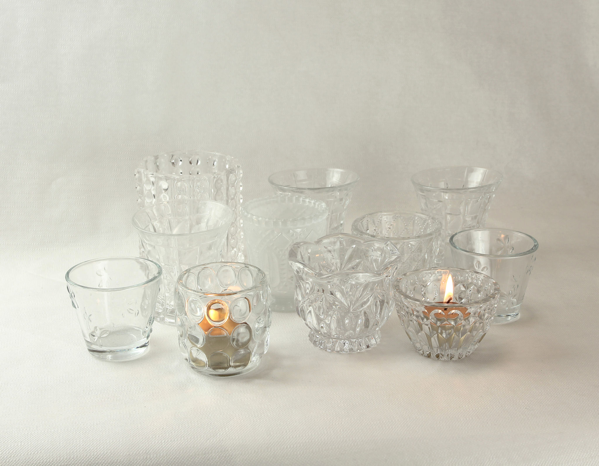 Vintage, Tea Light Candle Holder Collection, Boho, Shabby Chic